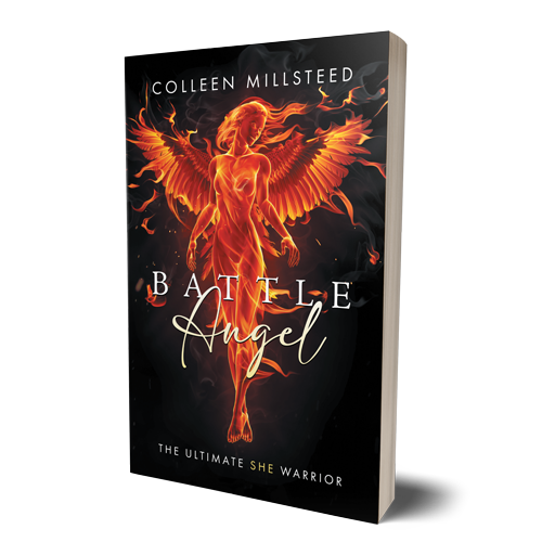 author colleen millsteed battle angel book mock up
